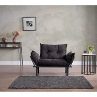 Causeuse futon Sona, cadre pliable