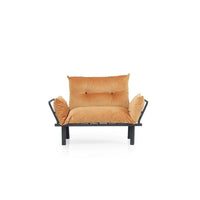Causeuse futon Sona, cadre pliable