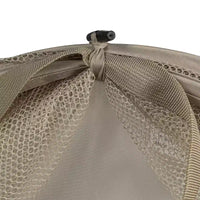 Panier à linge en maille escamotable, armature en acier à ressort, doublure en maille pour la circulation de l'air, grande capacité, montage facile, rangement compact