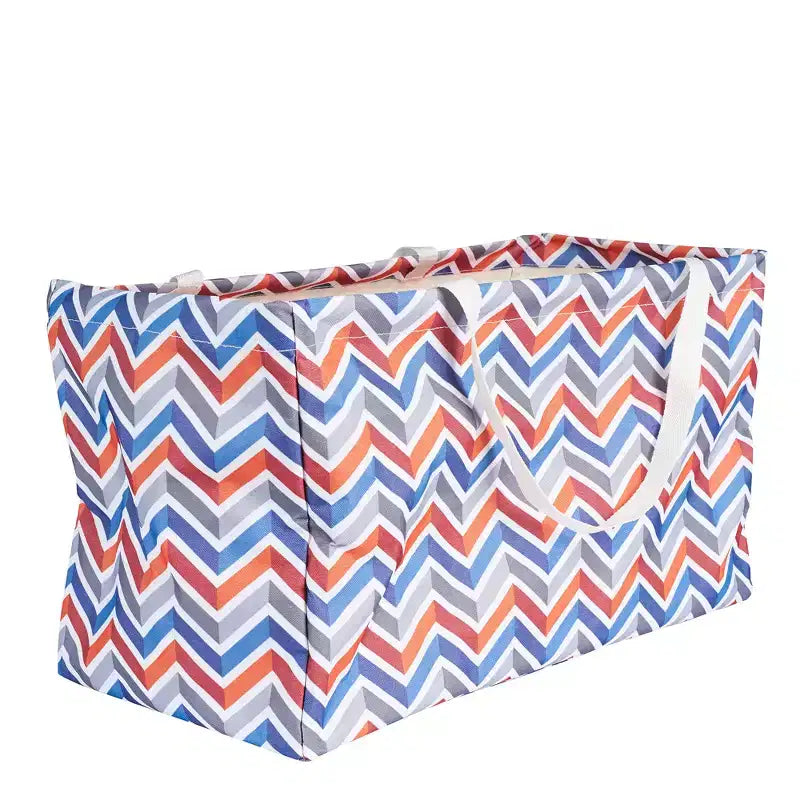 Sac fourre-tout utilitaire en toile avec poignées, sac cabas rectangulaire Krush, doublure en vinyle résistante à l'eau, grande capacité, durable et polyvalent