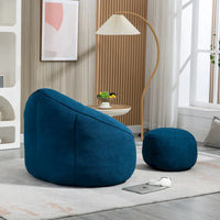 Fauteuil poire lit avec repose-pieds