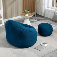 Fauteuil poire lit avec repose-pieds