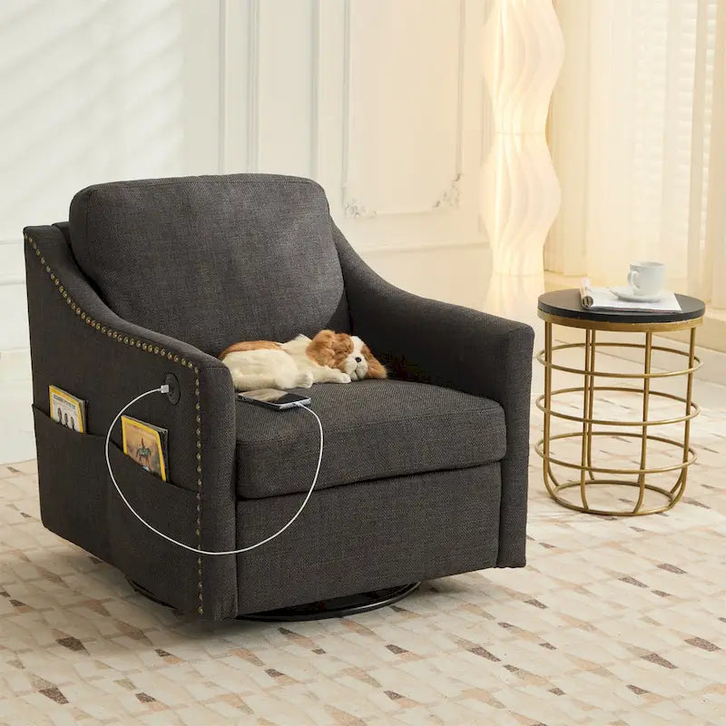 Fauteuil pivotant à 360 degrés