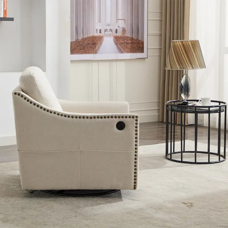 Fauteuil pivotant à 360 degrés