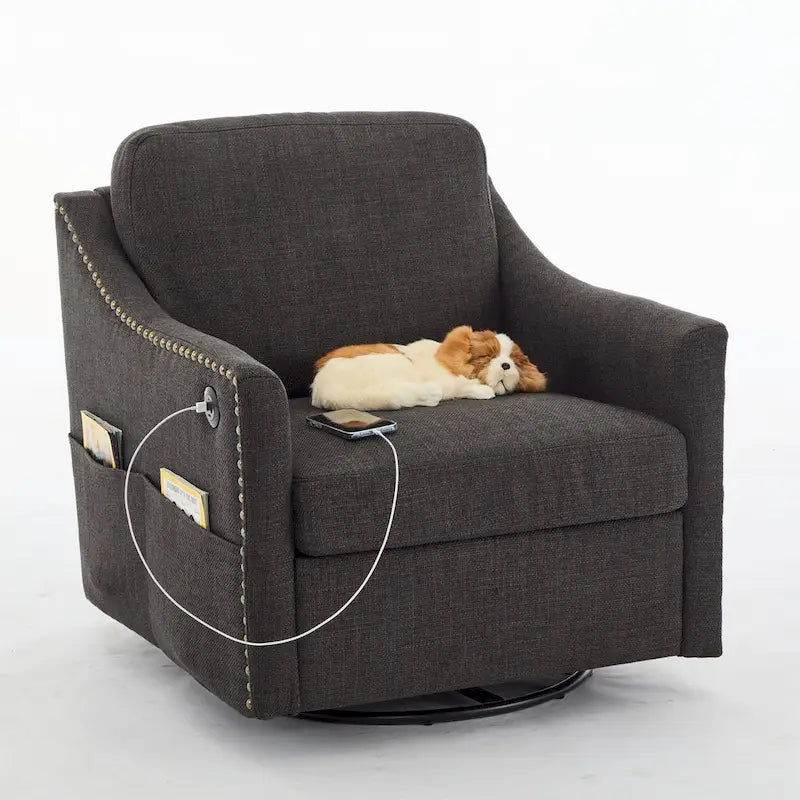 Fauteuil pivotant à 360 degrés