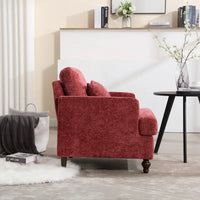 Fauteuil en bois, Chaise longue d'appoint moderne pour salon