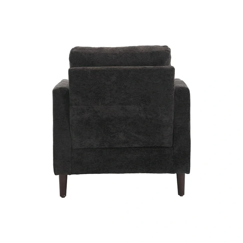 Fauteuil en bois, Chaise longue d'appoint moderne pour salon