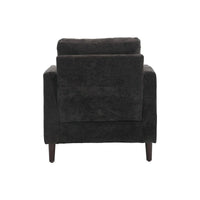 Fauteuil en bois, Chaise longue d'appoint moderne pour salon