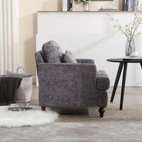 Fauteuil en bois, Chaise longue d'appoint moderne pour salon