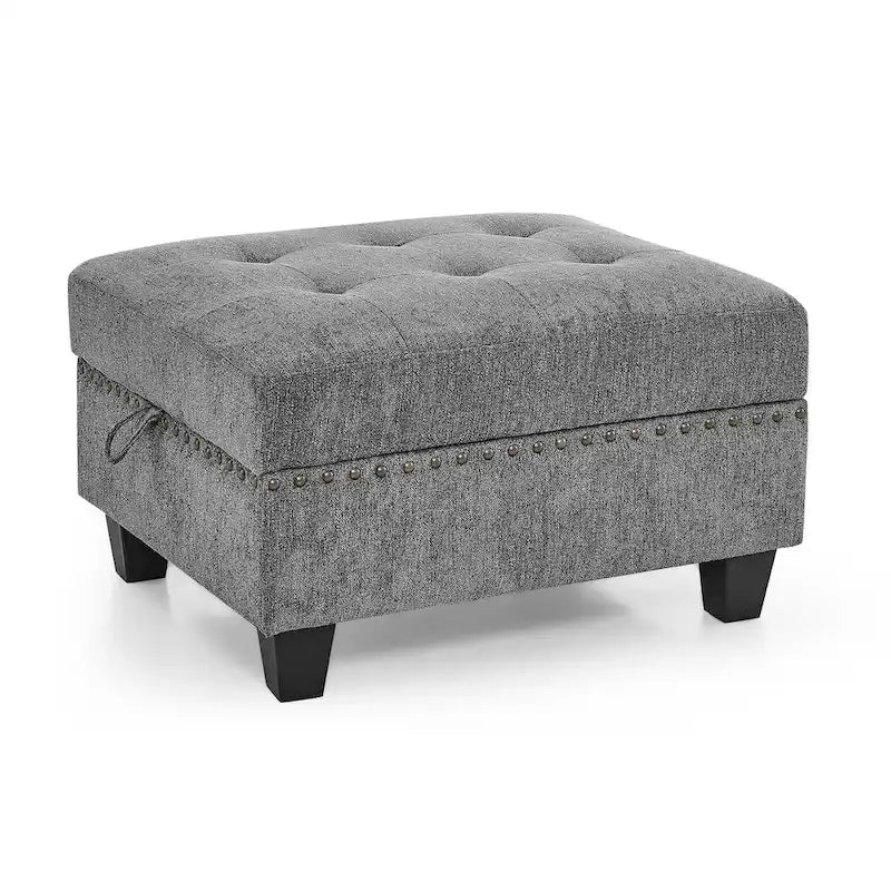 Canapé sectionnel modulable à combinaison DIY, gris