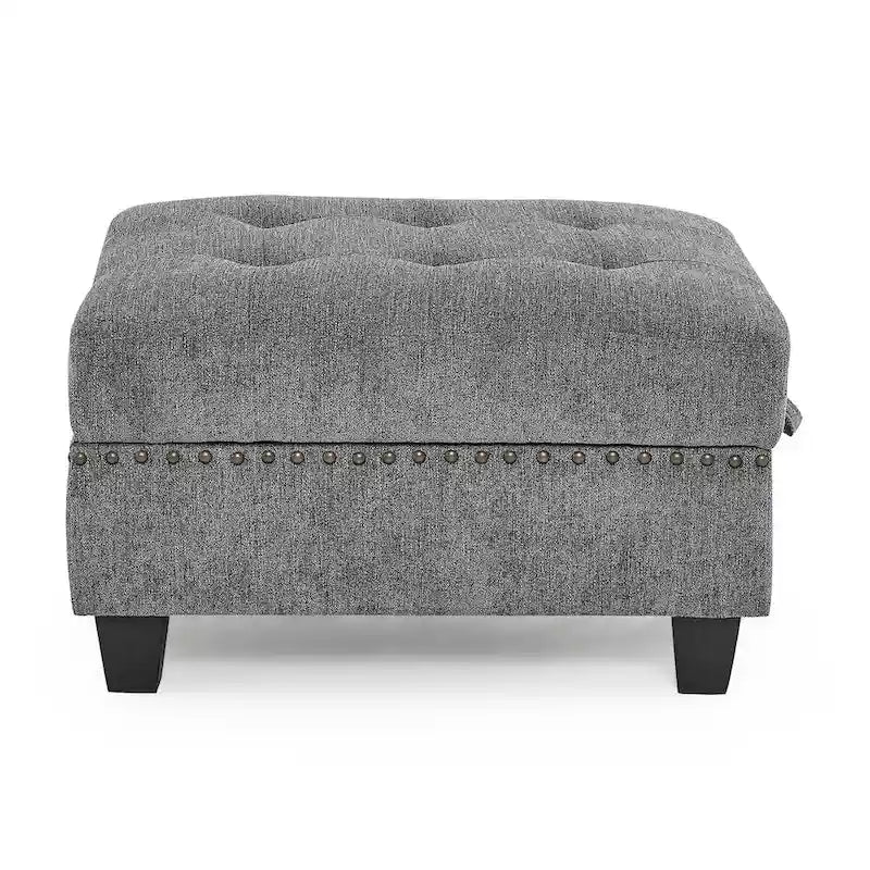 Canapé sectionnel modulable à combinaison DIY, gris