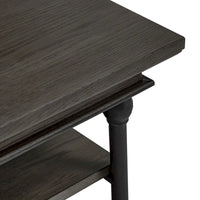 Table basse Barnstone Cornice Rectangle avec étagère de rangement par iNSPIRE Q Artisan