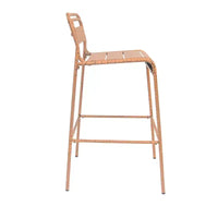Tabourets de Bar d'Extérieur Modernes en Fer Christopher Knight Home Nathan (Lot de 2)