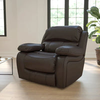 Fauteuil Inclinable à Bascule en LeatherSoft