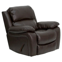 Fauteuil Inclinable à Bascule en LeatherSoft