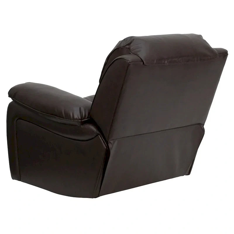 Fauteuil Inclinable à Bascule en LeatherSoft