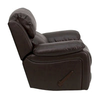 Fauteuil Inclinable à Bascule en LeatherSoft