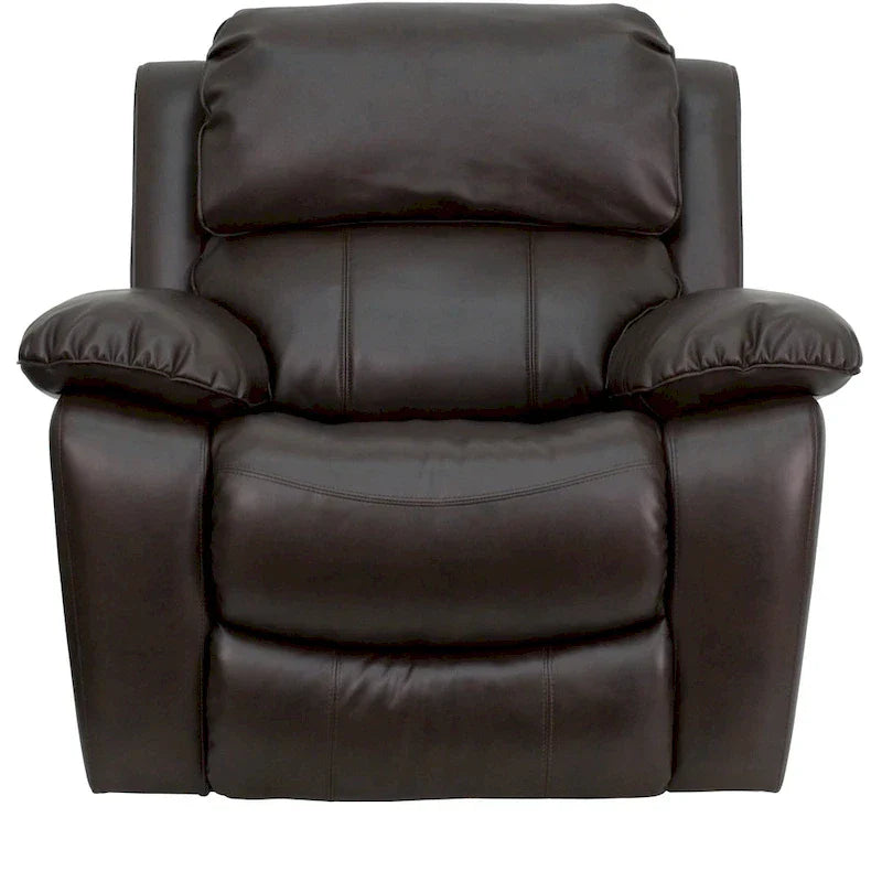 Fauteuil Inclinable à Bascule en LeatherSoft