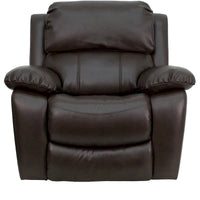 Fauteuil Inclinable à Bascule en LeatherSoft