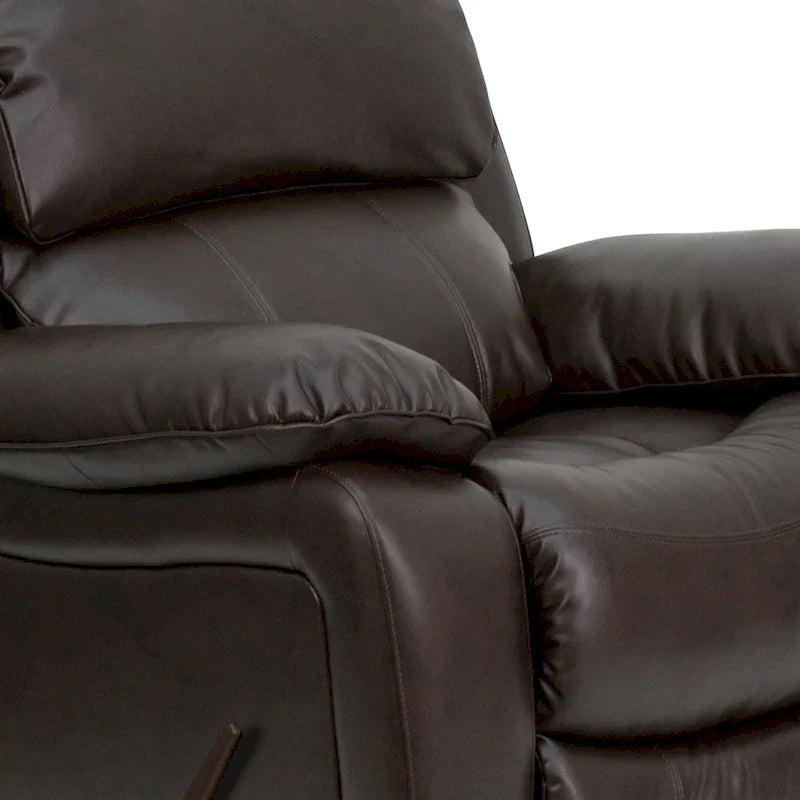 Fauteuil Inclinable à Bascule en LeatherSoft