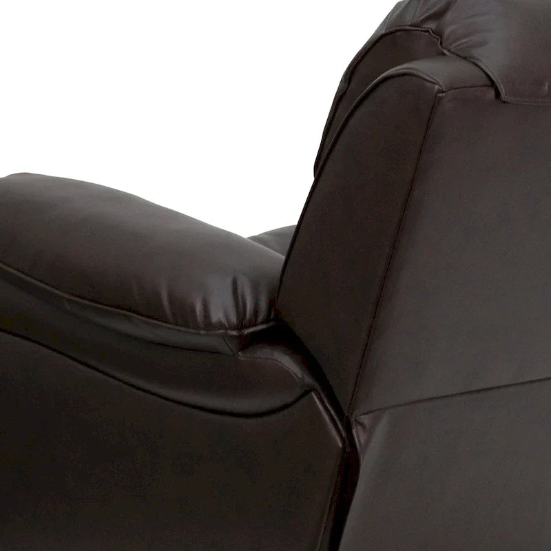 Fauteuil Inclinable à Bascule en LeatherSoft