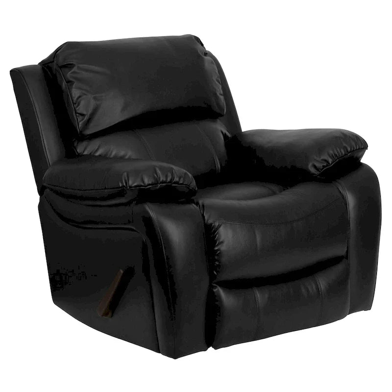 Fauteuil Inclinable à Bascule en LeatherSoft