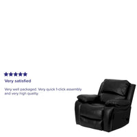 Fauteuil Inclinable à Bascule en LeatherSoft
