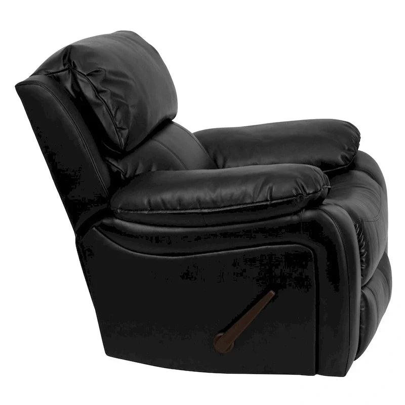 Fauteuil Inclinable à Bascule en LeatherSoft