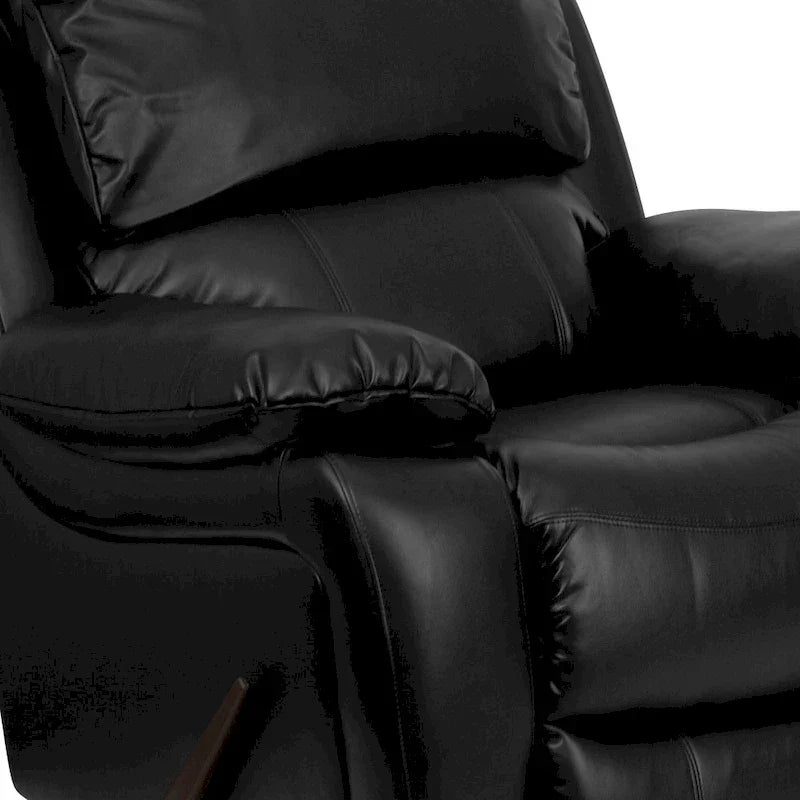 Fauteuil Inclinable à Bascule en LeatherSoft