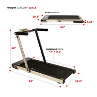 Tapis de Course Motorisé Pliable ASUNA Slim