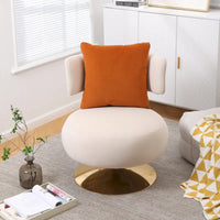 Fauteuil pivotant pour salon et chambre à coucher