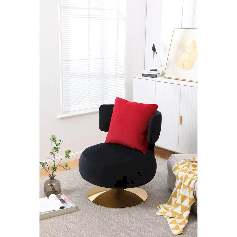Fauteuil pivotant pour salon et chambre à coucher