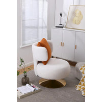 Fauteuil pivotant pour salon et chambre à coucher