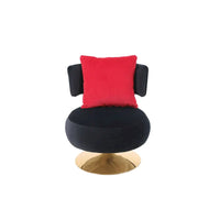 Fauteuil pivotant pour salon et chambre à coucher