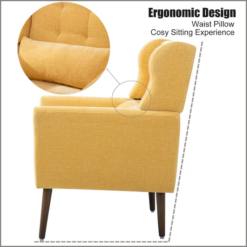 Fauteuil moderne Fauteuil de lecture confortable Fauteuil de salon