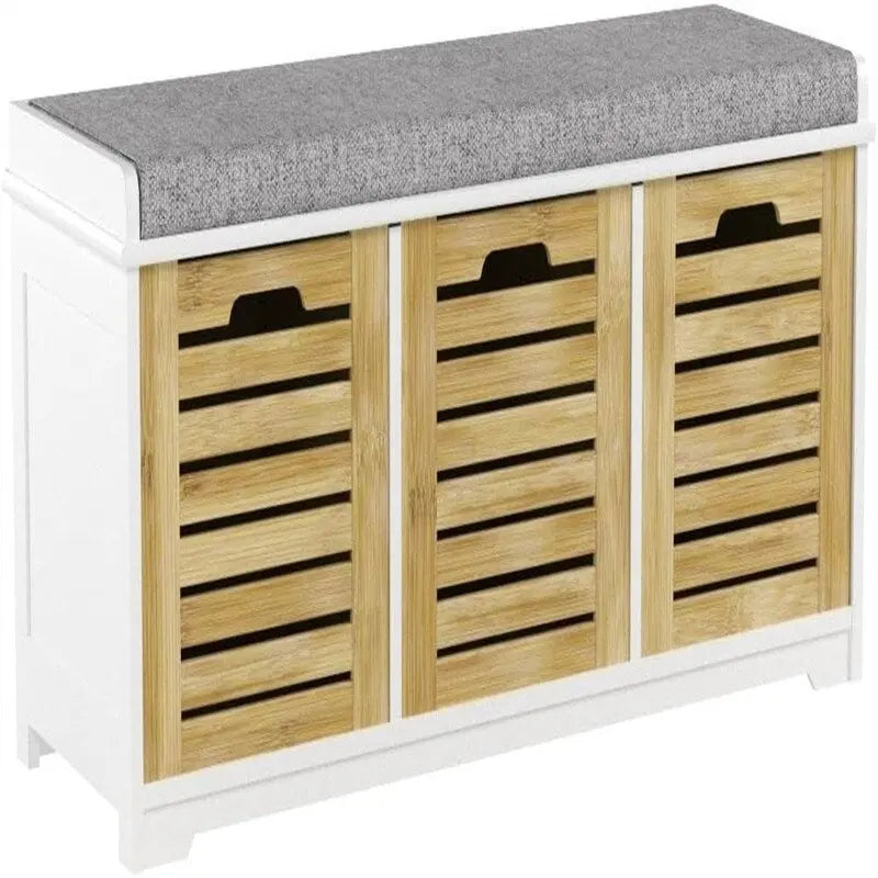 Banc de rangement avec 3 tiroirs - 13.78D x 41.34W x 16.93H
