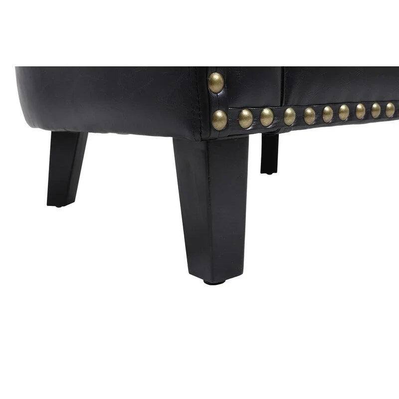 COOLMORE Fauteuil d'appoint en forme de tonneau pour salon