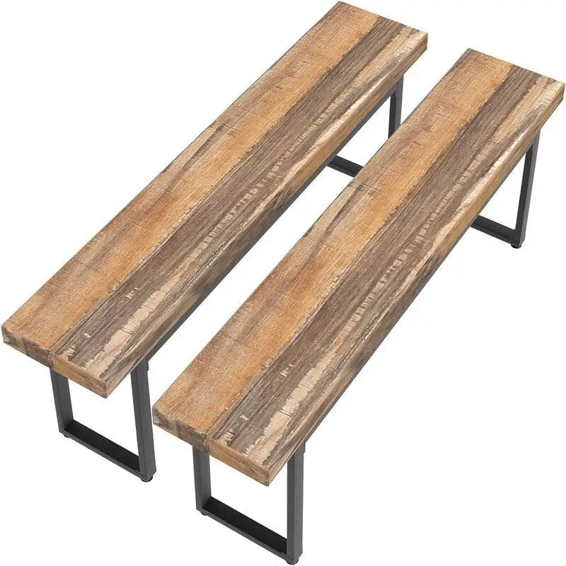 Bancs de table de cuisine farmhouse d'intérieur