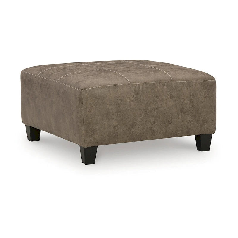 Signature Design by Ashley Navi Fossil Grand pouf d'appoint
