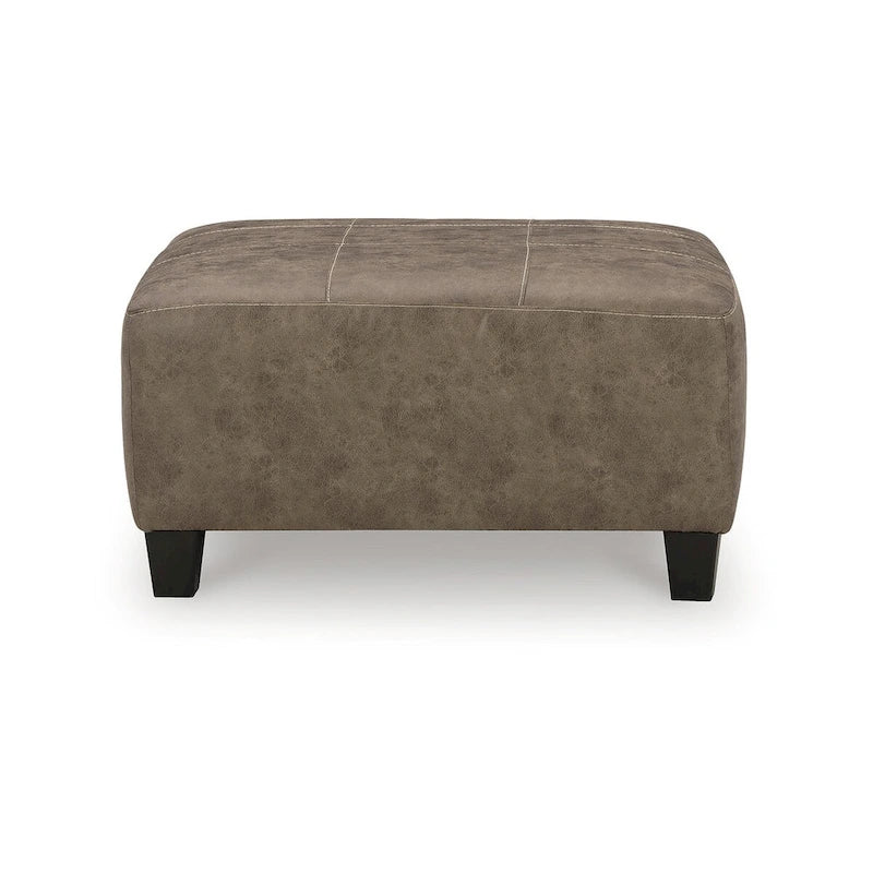 Signature Design by Ashley Navi Fossil Grand pouf d'appoint