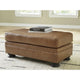 Pouf Carianna Caramel de Signature Design by Ashley