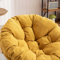 Grand fauteuil d'appoint pivotant à 360° pour salon et chambre