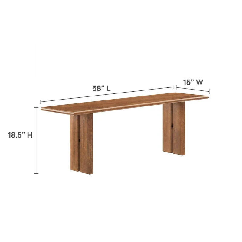 Banc en bois Amistad 58