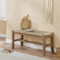 Banc à chaussures d'entrée - 15P x 40L x 18H