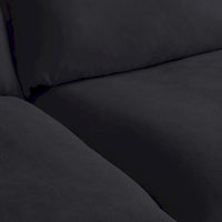 Canapé sectionnel modulaire convertible en U 163 pouces, confort moelleux garni de duvet, rembourré généreusement