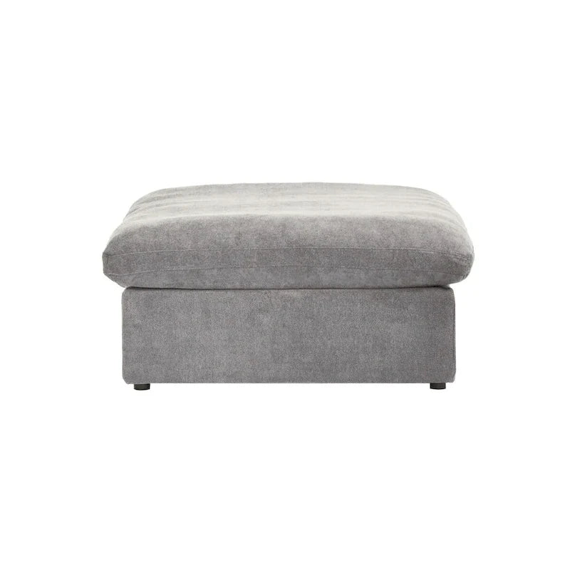 Ensemble de canapés 3 pièces pour salon, canapé modulable Cloud avec pouf de rangement