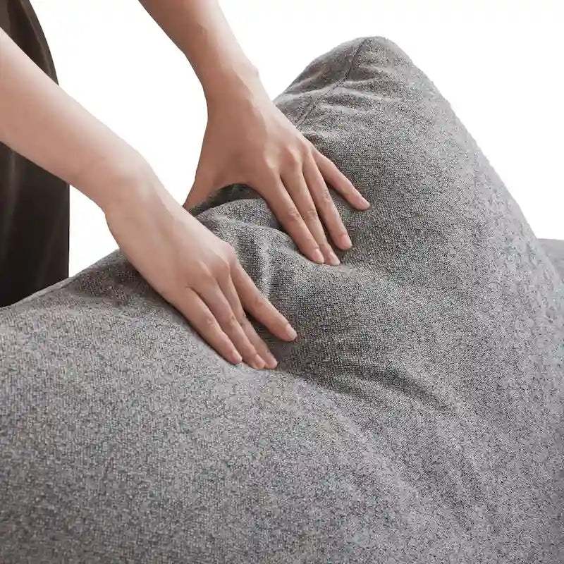 Ensemble de canapés 3 pièces pour salon, canapé modulable Cloud avec pouf de rangement