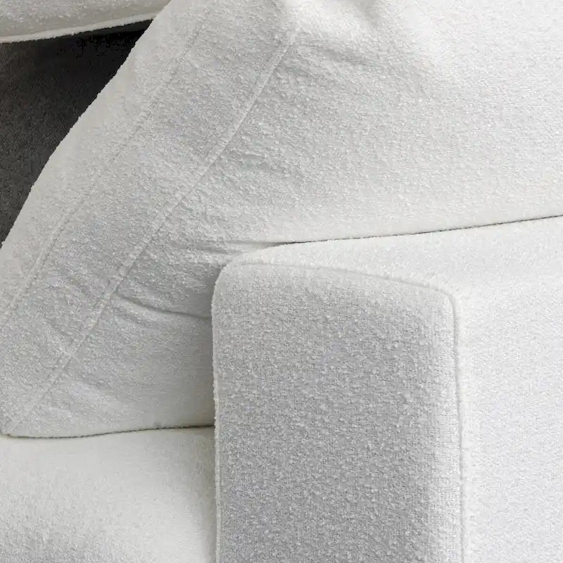 Ensemble de canapés 3 pièces pour salon, canapé modulable Cloud avec pouf de rangement