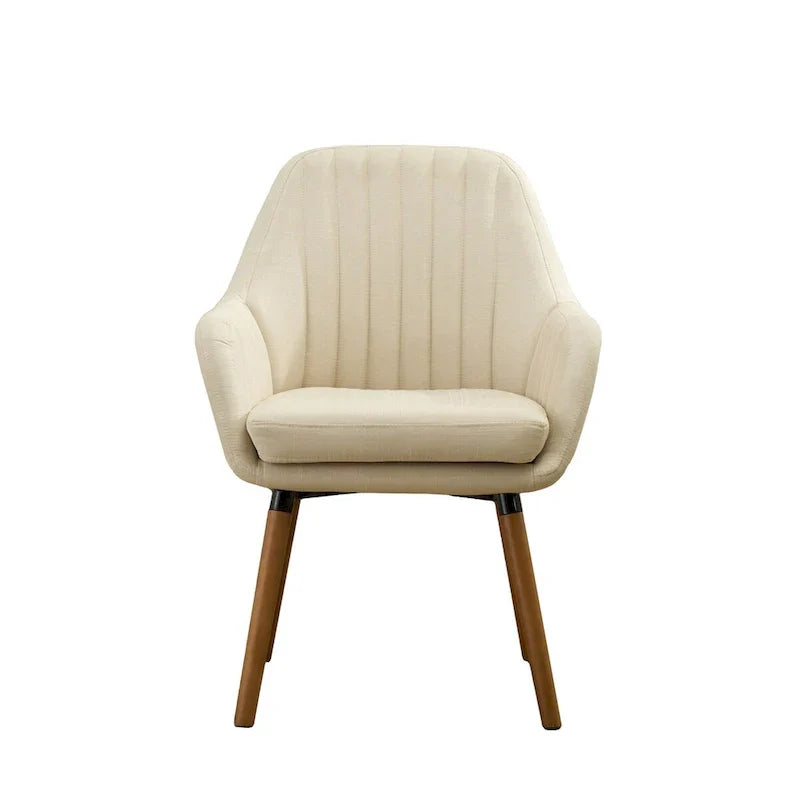 Fauteuil d'appoint contemporain en tissu