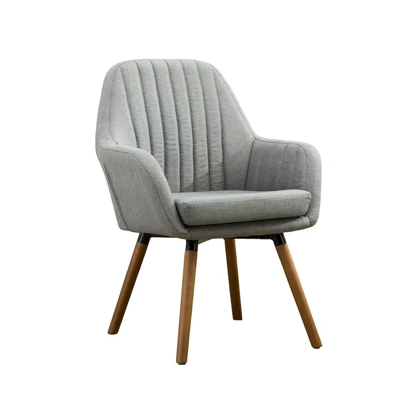 Fauteuil d'appoint contemporain en tissu